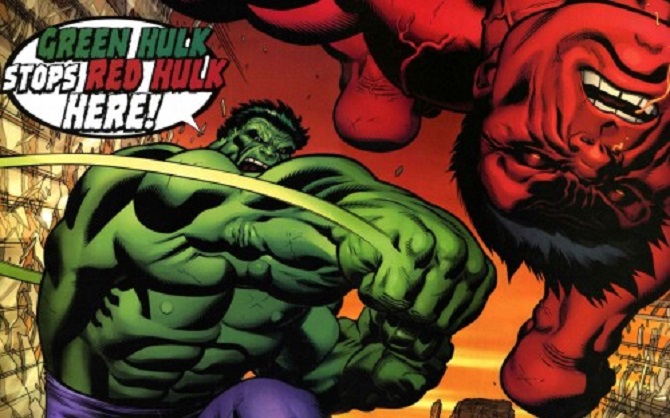 The red hulk