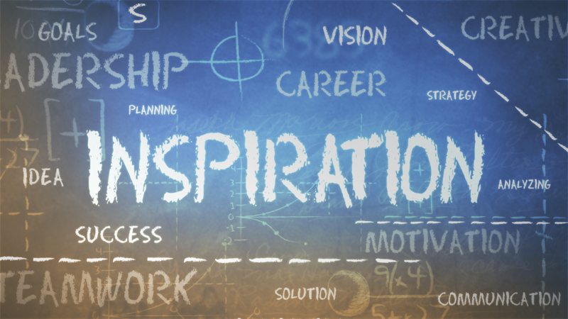 how to be an inspiration