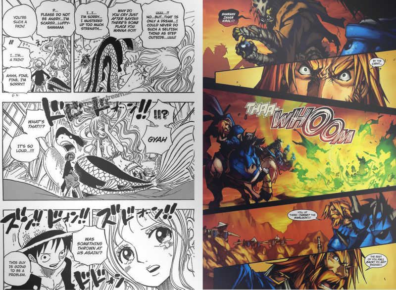 manga and comic