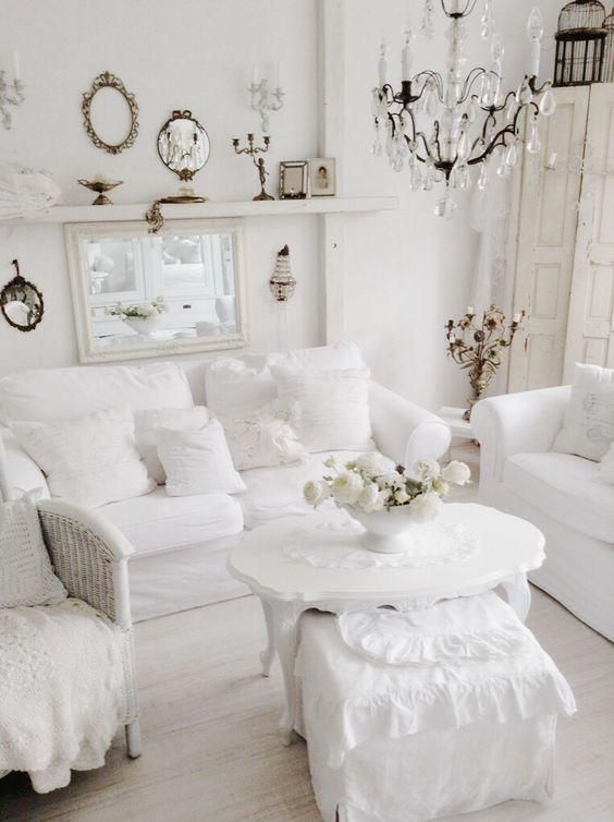 Shabby Chic Living Room Decoration