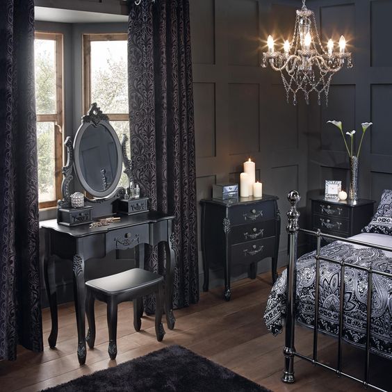 Shabby Chic Furniture For A Girl Gothic Bedroom