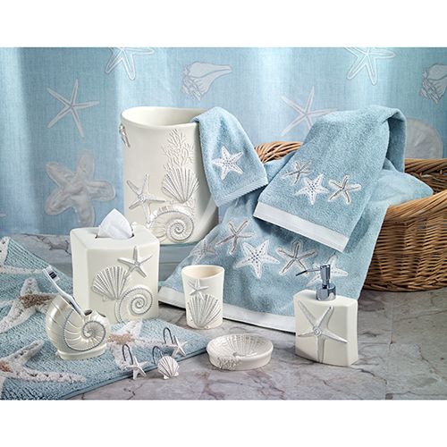 nautical bathroom accessories set