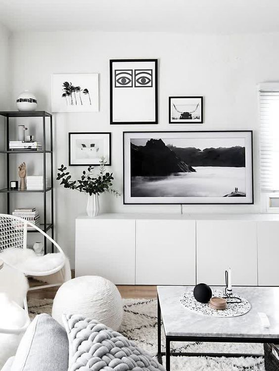 Monochrome Home Design Interiors
